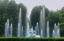 Фото 1: У Стрийському парку запрацював відреставрований фонтан