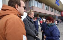 Фото 25: На площі перед Центром Довженка у Львові урочисто підняли Державний прапор