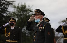 Фото 33: На Меморіалі Героїв Небесної Сотні вояки братства ветеранів УПА підняли національний стяг