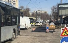 Фото 4: На вихідних для ліквідації ям на дорогах Львова використали 114 тонн гарячого асфальту