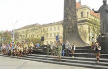 Фото 3: Урочисте святкування з нагоди 104-го Дня народження пласту