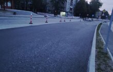 Фото 8: Перекриття вул. Шевченка на ділянці від вул. Залізничної до вул. Бортнянського продовжено до 12 вересня