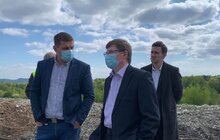 Фото 10: Голова Представництва ЄС в Україні оглянув компостувальну станцію, місце будівництва майбутнього сміттєпереробного комплексу та ознайомився, як проходить рекультивація Грибовицького полігону ТПВ