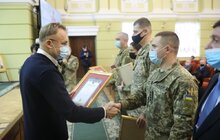 Фото 17: В Академії сухопутних військ відбулись урочистості з нагоди Дня сухопутних військ та старту XX Всеукраїнських змагань з гирьового спорту