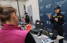 Фото 20: Безпека в умовах війни: львівські рятувальники проводять спеціальні навчання для містян