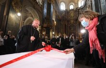 Фото 25: В Гарнізонному храмі урочисто відкрили відреставровані фрески центрального склепіння