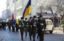 Фото 2: У Львові перепоховали останки кіборга Олександра Бондара