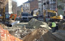 Фото 1: Реконструкція вул. Шевченка: до кінця року планують відкрити для проїзду ділянку від вул. Залізнична до вул. Єрошенка
