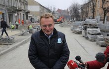 Фото 18: Із 19 грудня вул. С. Бандери планують відкрити для проїзду, однак паралельно триватимуть роботи з облаштування тротуарів