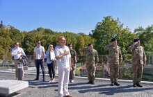 Фото 10: На Меморіалі Героїв Небесної Сотні курсанти Ліцею Героїв Крут урочисто підняли національний стяг