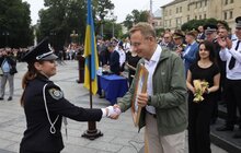 Фото 41: У Львові відбулись урочистості з нагоди Дня поліції та посвячення в захисники правопорядку випускників університету внутрішніх справ