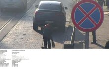 Фото 6: За вчорашній день працівники ЛКП «Львівавтодор» зафіксували 23 випадки порушень правил дорожнього руху через неналежне паркування