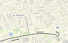 Фото 3: У суботу буде перекрито рух транспорту на перехресті вул. Б. Хмельницького – вул. Липинського