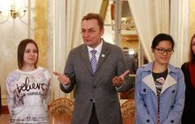 Фото 11: Відбулася перша зустріч між Марією Музичук та Хоу Іфань у Палаці Потоцьких