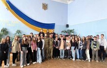 Фото 2: Азовці зустрілися з львівською молоддю, аби розказати про свою службу