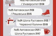 Фото 3: 31 грудня 4 трамвайні маршрути курсуватимуть до 23:30