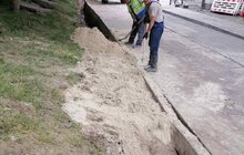 Фото 9: На вул. Трильовського триває заміна аварійного водопроводу: із серпня 12 багатоповерхівок отримуватимуть воду новим трубопроводом (відео)