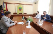 Фото 6: Мер Львова обговорив із мером Запоріжжя можливості для співпраці обох міст