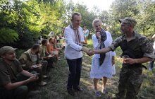 Фото 11: Мер Львова Андрій Садовий відвідав прифронтову Авдіївку