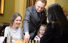 Фото 19: Перші ходи у Матчі за шахову корону зроблено