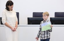 Фото 3: У Львівській ратуші нагородили дітей, які намалювали малюнки для захисників і захисниць України