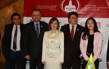 Фото 19: З нагоди шахового турніру, у Львові погасили художню поштову марку
