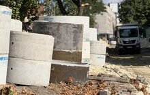Фото 4: Триває другий етап реконструкції вул. Залізничної: підрядник замінює інженерні мережі