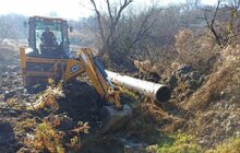 Фото 3: Львівводоканал замінив 150 м магістрального водопроводу, що йде до насосної станції «Збоїща»