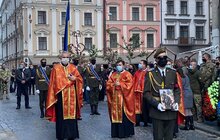 Фото 2: Львів попрощався із загиблим на війні Героєм Андрієм Супріганом