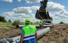 Фото 4: Від Магерова до Львова оновлюють магістральний водогін: вже прокладено 500 метрів нової мережі