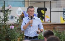 Фото 13: Мер Львова у Херсоні взяв участь у дискусії із серії Urban Talks