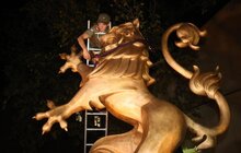 Фото 6: У Львові відбулася Стрілецька ватра на площі біля скульптурної композиції українським бійцям Листопадового чину