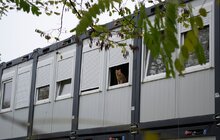 Фото 4: У Львові підготували будинки, в яких проживають переселенці, до зими
