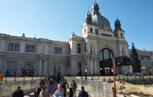 Фото 19: Реконструкція пл. Двірцевої: 70% інженерних мереж вже замінені