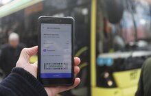 Фото 4: У львівському електротранспорті тестують Bluetooth-систему оплати проїзду замість купівлі паперових квитків