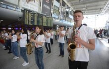 Фото 18: У межах Leopolis Jazz Fest у львівському аеропорту відбувся музичний флеш-моб