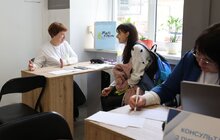 Фото 1: Громада Мелітополя відкрила у Львові свій простір