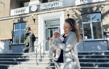 Фото 6: Здійснилась мрія: після кесаревого розтину 42-річна жінка у Львові третю дитину народила сама