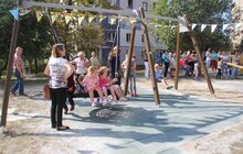 Фото 8: На Сихові відкрили дитячий інклюзивний майданчик