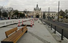 Фото 6: Залишилось чотири тижні до відкриття пл. Двірцевої