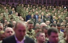 Фото 13: Андрій Садовий привітав військовослужбовців з Днем Збройних Сил України та вручив їм відзнаки