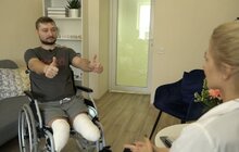 Фото 2: Переніс понад 20 операцій: 29-річний захисник готується до протезування ніг у центрі НЕЗЛАМНІ