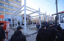 Фото 2: У Львові демонтували незаконно встановлену тимчасову споруду на пр. Чорновола, 57