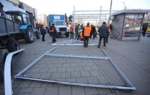Фото 4: У Львові демонтували незаконно встановлену тимчасову споруду на пр. Чорновола, 57