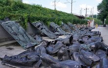 Фото 6: Демонтаж елементів Монументу слави триває: місто готує технічне завдання на архітектурний конкурс щодо облаштування цього простору