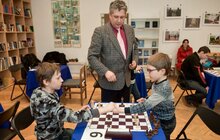Фото 41: У Львові пройшов шаховий турнір серед незрячих