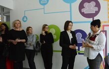 Фото 8: «У Львові влада робить значно більше, ніж в інших регіонах. Хотілося б, щоб всі мали такий позитивний досвід підтримки шкіл», — Г. Новосад