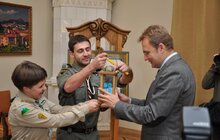 Фото 3: Львів отримав Вифлеємський вогонь