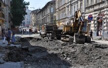 Фото 15: На вул Куліша триває ремонт
