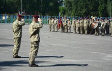 Фото 7: У Львові привітали й відзначили військових 80-ї десантно-штурмової бригади, які повернулися з передової
